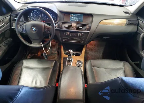 2012 BMW X3 xDrive28I z USA, uszkodzony, nr VIN 5UXWX5C50CL720345